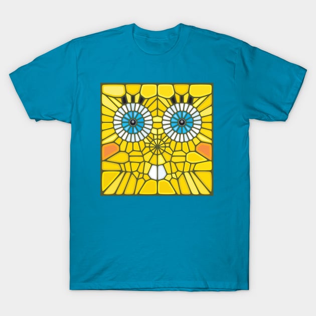 Spongebob Voronoi T-Shirt by EnriqueV242